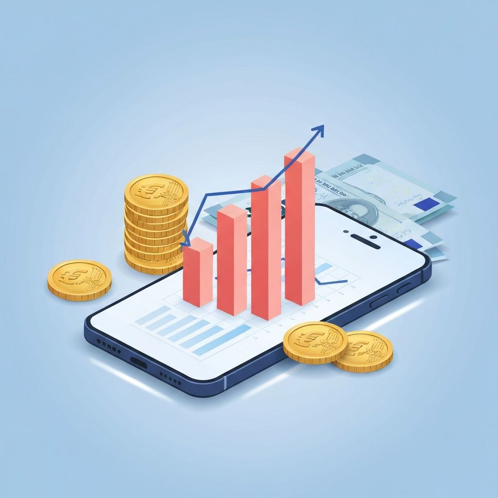 Earning money concept